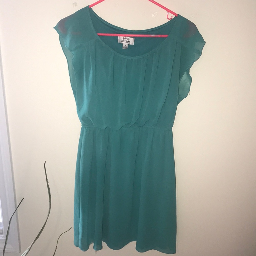 Sweet Storm Green Dress